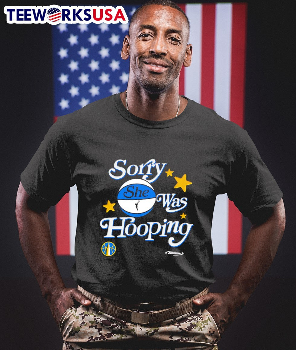 Sorry She Was Hooping Basketball Player Shirt