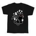 Nine Lives Reaper Cat Kid's Tee