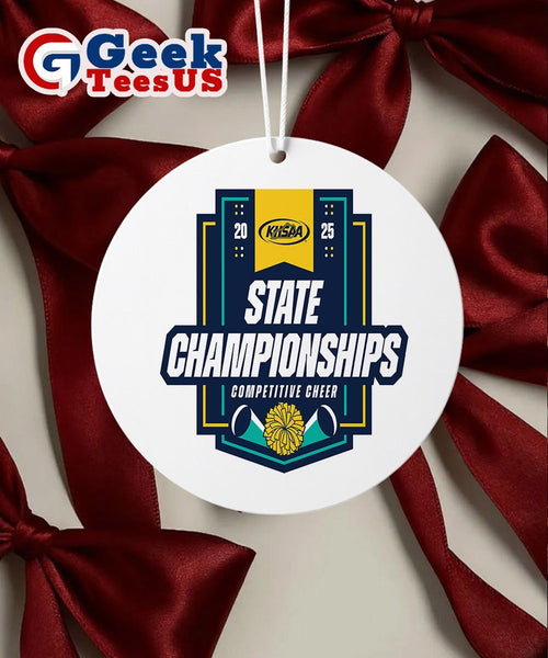 2025 KHSAA Competitive Cheerleading State Championships logo Ornament