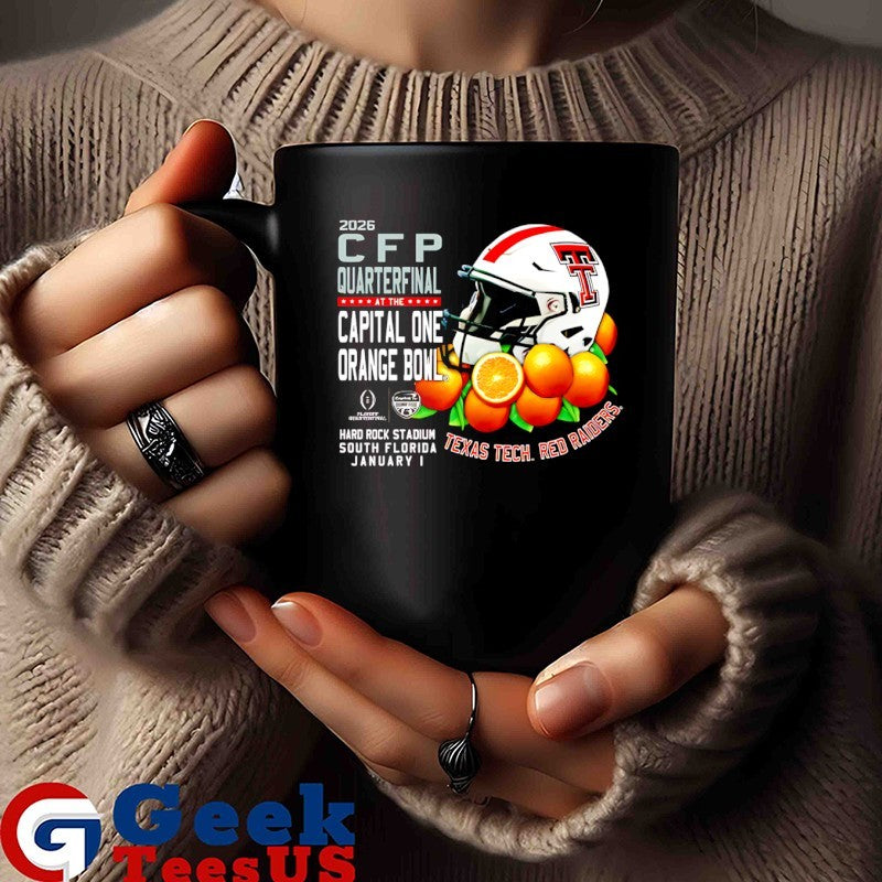 2026 CFP Quarterfinal Texas Tech Red Raiders at the Capital One Orange Bowl shirt