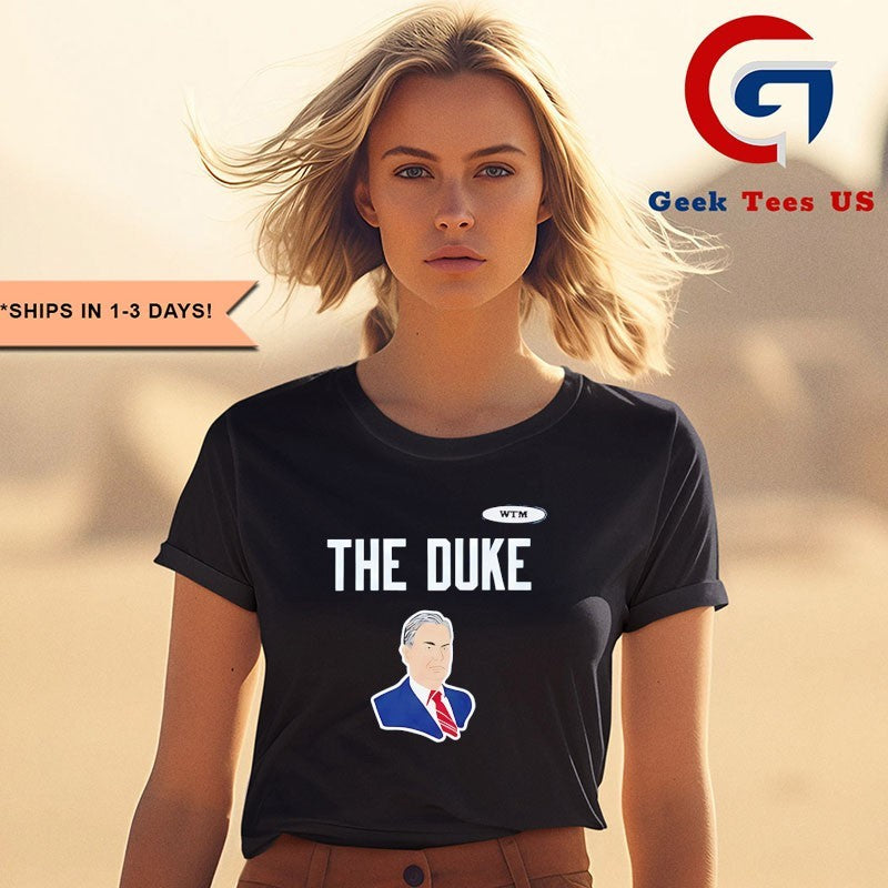 2026 License Plate Guy The Duke Wellington Mara T-shirt