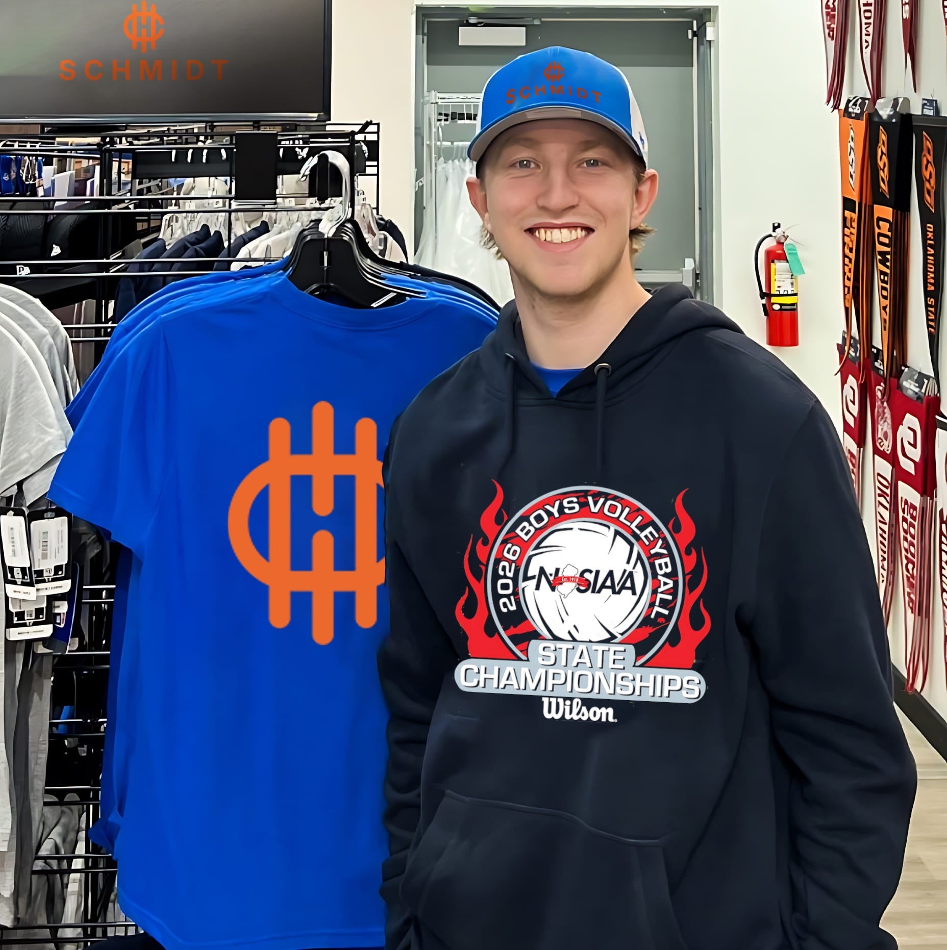 2026 NJSIAA Boys Volleyball State Championships logo shirt
