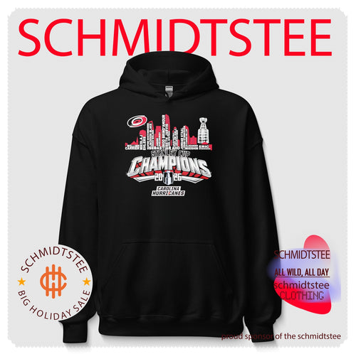 2026 Stanley Champions Carolina Hurricanes logo city skyline shirt