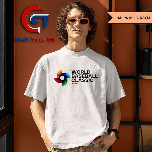 2026 World Baseball Classic logo shirt
