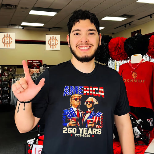 250 Years America Anniversary Trump Washington Shirt