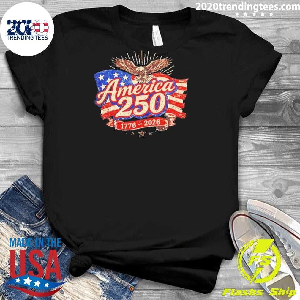 250 Years Of American Freedom Eagle Vintage Shirt
