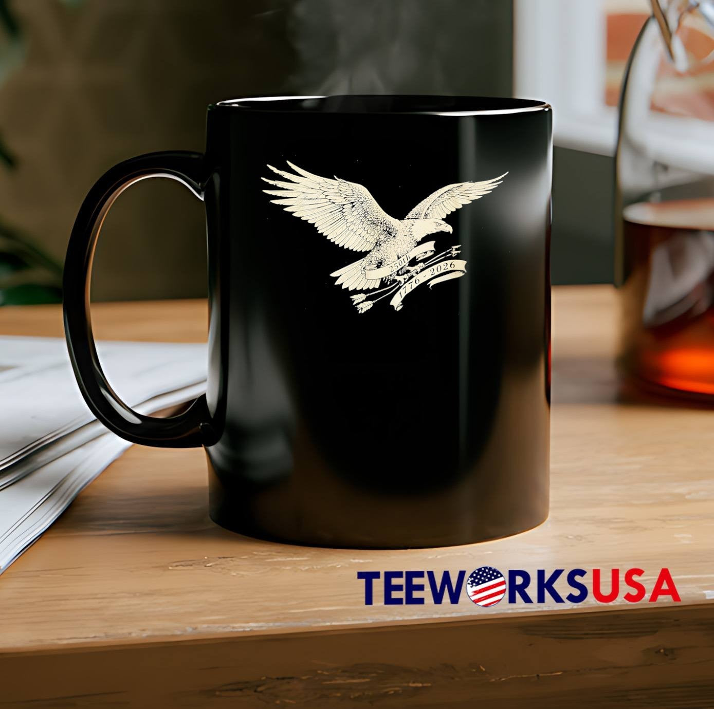 250th Anniversary Commemorative Eagle 250th 1776 2026 T-Shirt