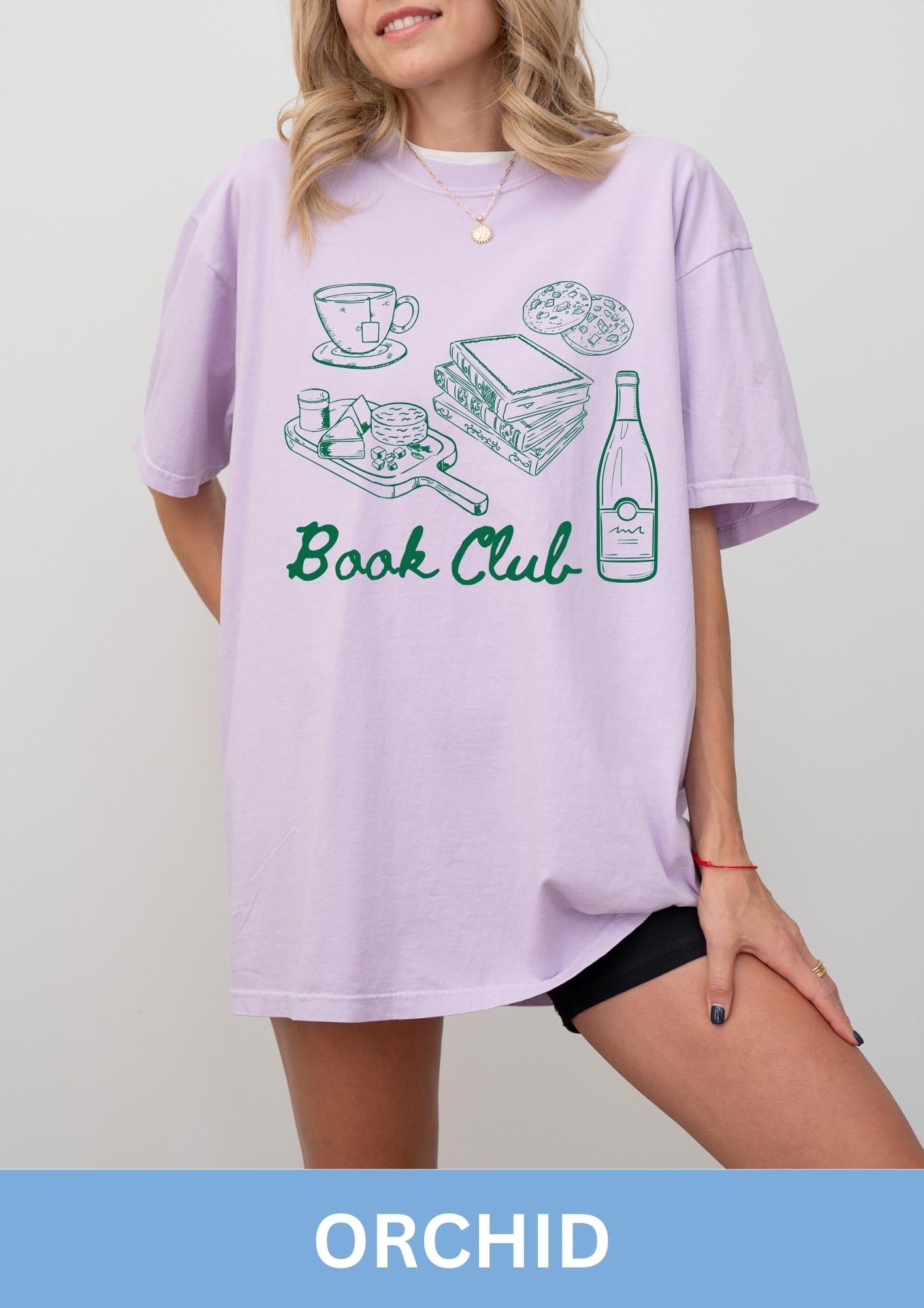 Book Club Bookworm Comfort Colors Book Club Book Lover Book Lover Bookclub Bookish Reading (5)