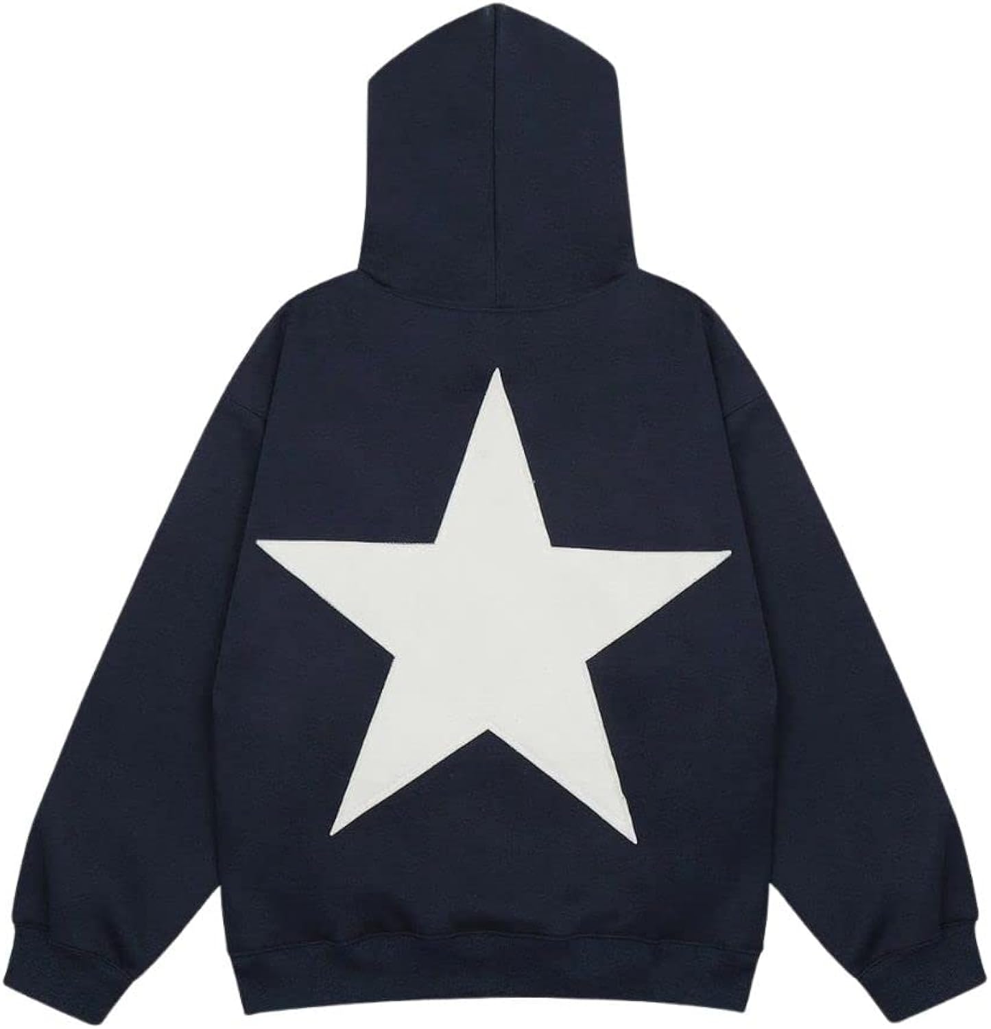 Star Hoodies Y2k Oversized Graphic Hoodies Aesthetic 90s Crewneck Sweatshirt Long Sleeve Pullover Tops