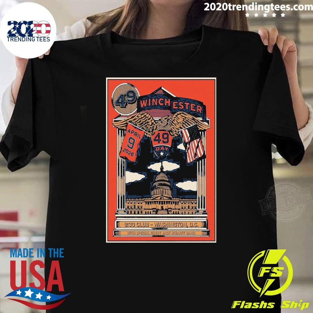 49 Winchester Spring Tour 2026 CLUB WASHINGTON, DC Apr 09, 2026 Shirt