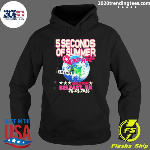 5 Second Of Summer World Tour 2026 Shirt