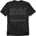 ACDC Back in Black Logo Rock Album T-Shirt,