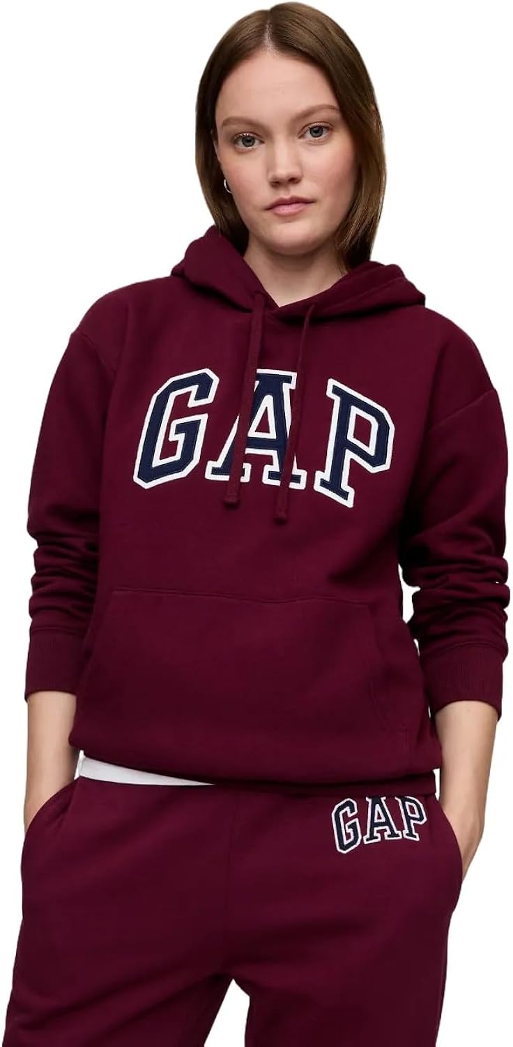 Women's Logo Hoodie Hooded Pull-on Sweatshirt
