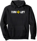 Black Car Racing Dirt Track Hoodie - Unisex Adult Activewear for Motorsports Fans - Comfortable and Stylish Racing Apparel