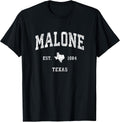 Malone TX Retro T-Shirts & Gifts