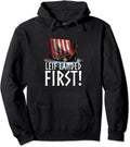 Leif Landed First - Viking Longship Pullover Hoodie
