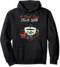 A Good Day Starts With A Coffee & Cat Pullover Hoodie