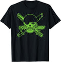 Anime Green Roronoa Zoro Jolly Roger T-Shirt