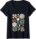 Vintage Boho Abstract Floral Graphic Design