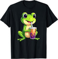 Cute Frog Bullfrog Boba Tea Halloween