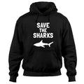 Shark Lovers Gift Marine Biologist Save the Sharks Pullover Hoodie