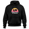 Peace Love and Boxers Dog Pullover Hoodie