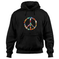 Hippie Flowers  Beautiful Cute Funny Gift Pullover Hoodie