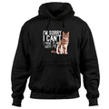 Sorry I Can't I Have Plans With My Cat Hoodie