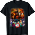 Infinity Castle Tanjiro Anime Group Poster T-Shirt
