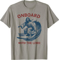 Surfing Jesus Faith Funny Christian Outfit