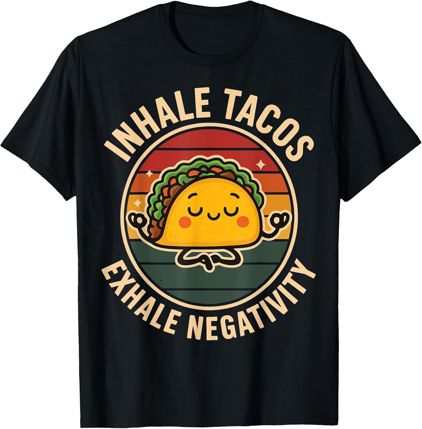 Taco Funny Meditation Yoga Meditating