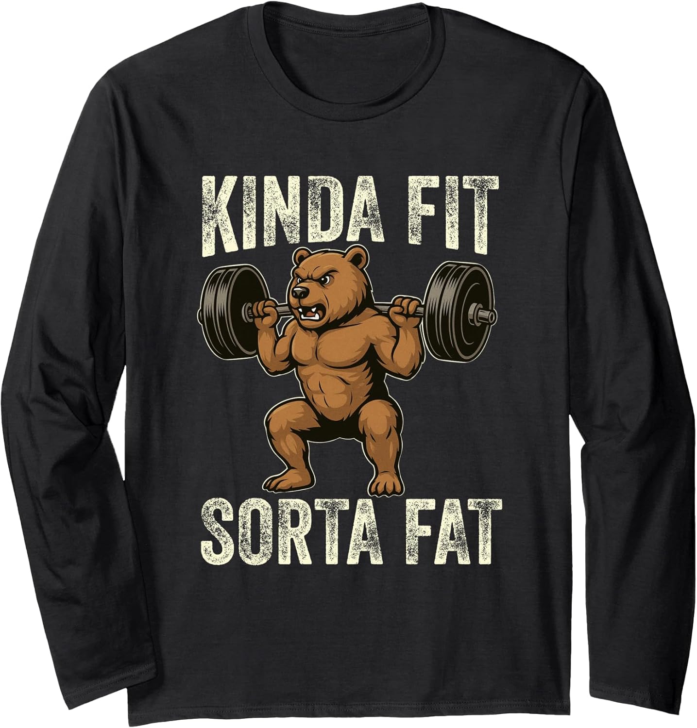 Kinda Fit Sorta Fat Weightlifting Merch