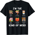 I'm The Kind Of Nerd Book Reading Coffee Drinking