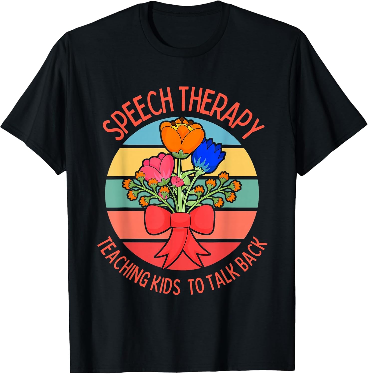 Retro SLP Summer Pathology Speaking Ability Merch