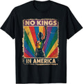 Funny No Kings in America LGBT Retro T-Shirt