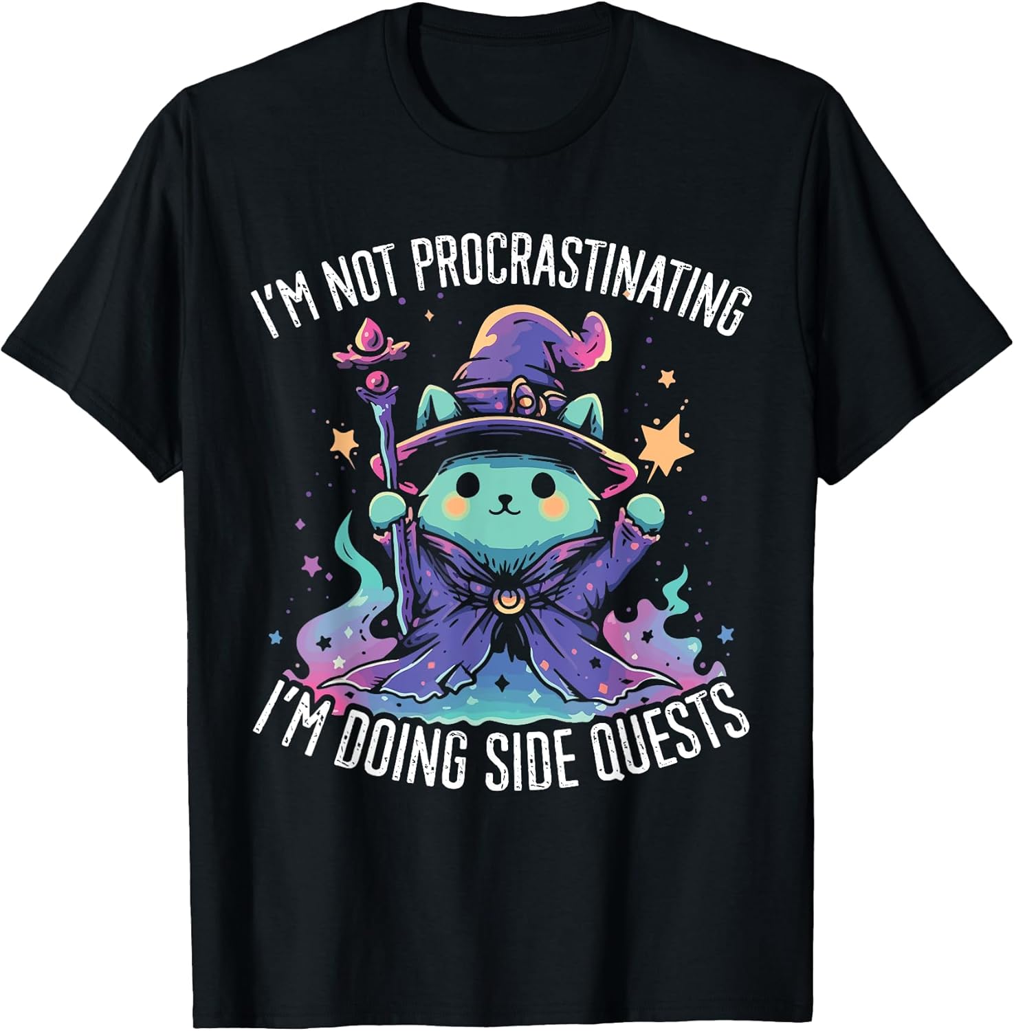 Gaming Side Quest Procrastinator Video Games Nerd