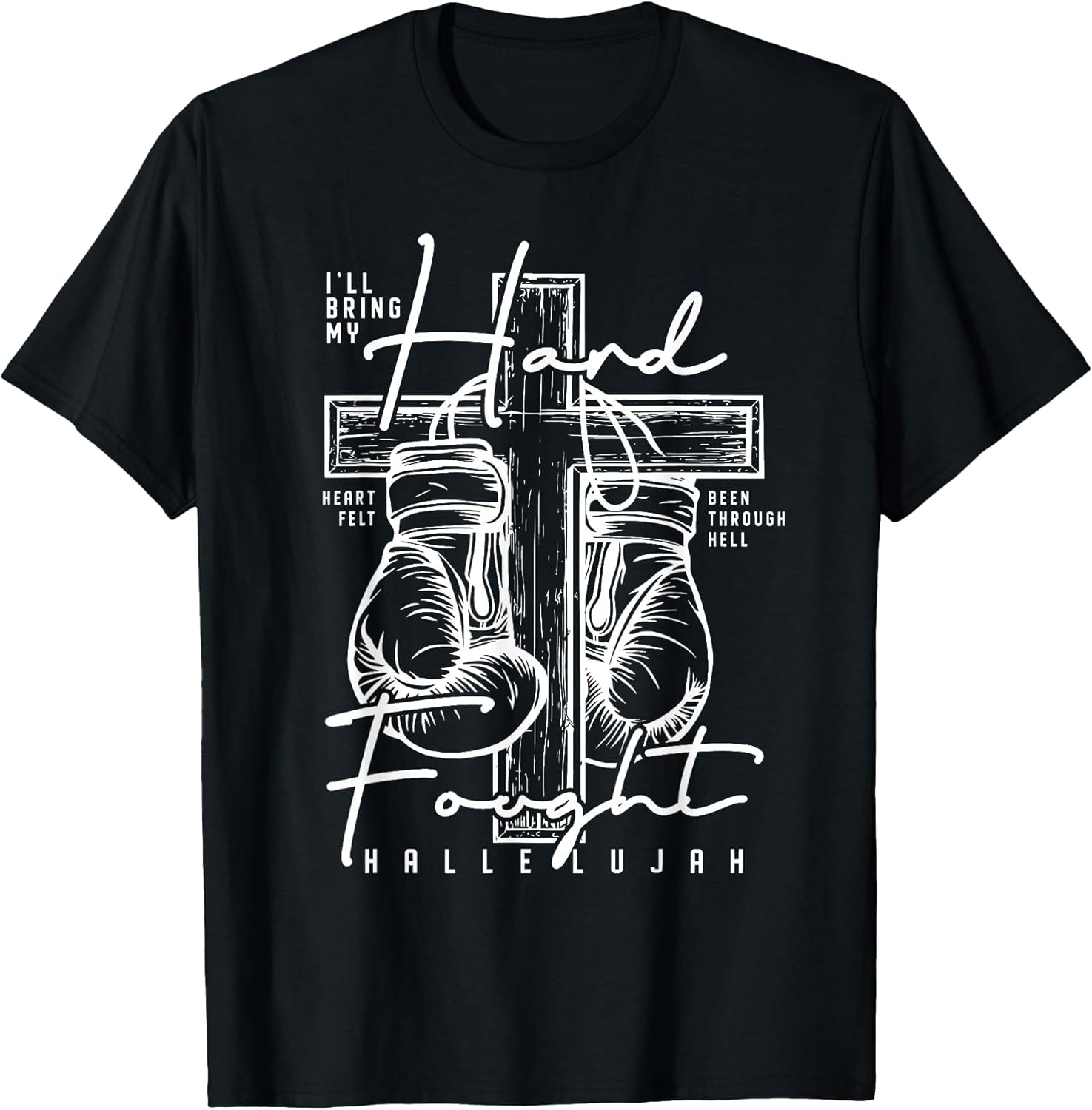 Hard Fought Hallelujah Jesus Faith Christian Cross