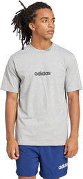 Adidas Mens Essentials Linear Single Jersey T-Shirt