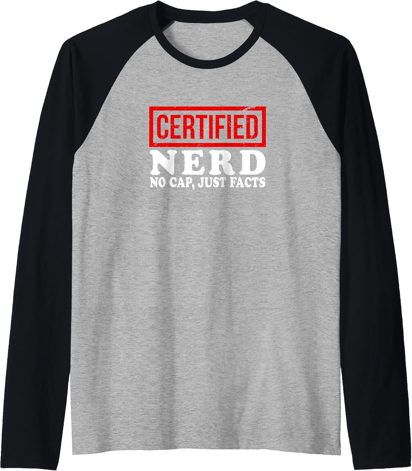 NO CAP NERD GEEK NOVELTY MERCH
