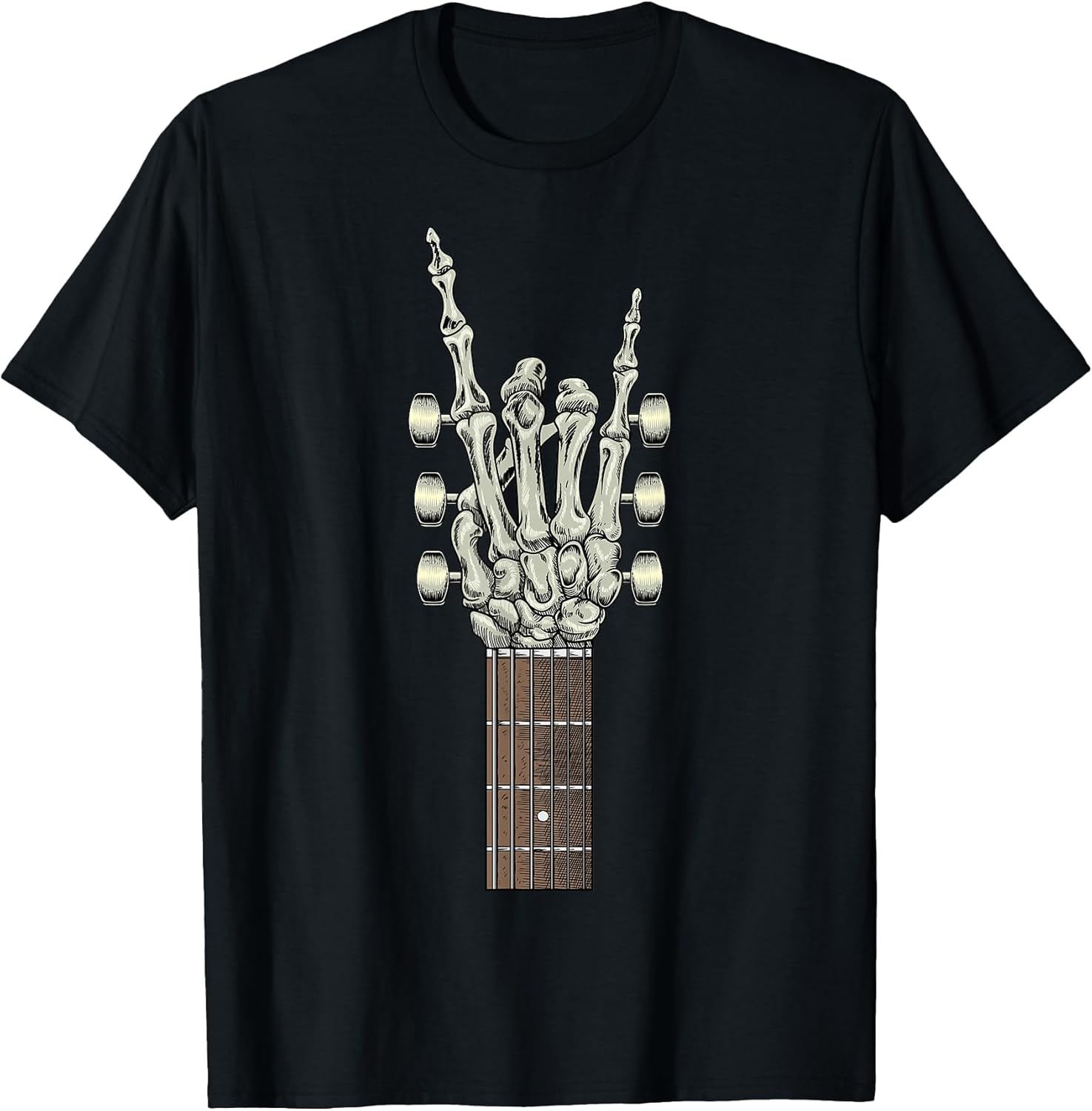Rock Band Guitar Gifts Men Graphic Tee
