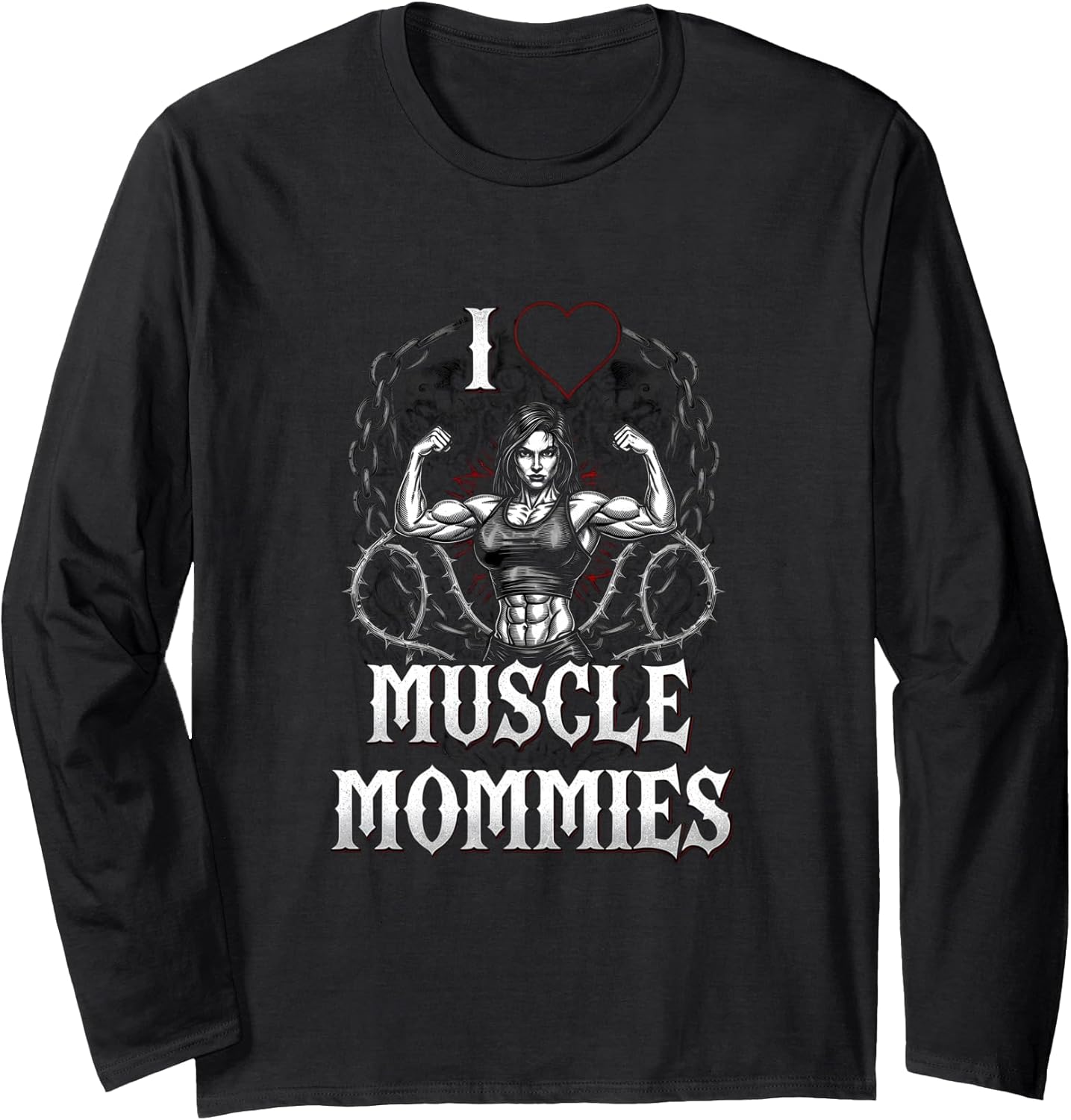 I Love Muscle Mommies Apparel Tee Co.