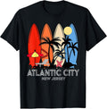 Atlantic City New Jersey Surfing Beach Souvenir