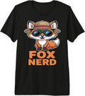 Cute Explorer Fox Nerd Anime Style