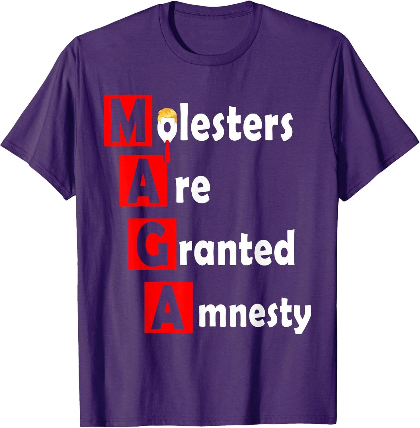 Sarcastic Anti-Trump Protest Design T-Shirt