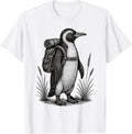 Penguin Hiker Trekking Hike Merch.