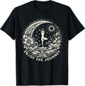 Funny Yoga Enjoy the Journey Tee Shirt