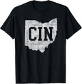 Vintage Cincinnati Ohio Travel Fan Store