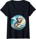 Havanese Dog Surfing Surfer Owner Merch