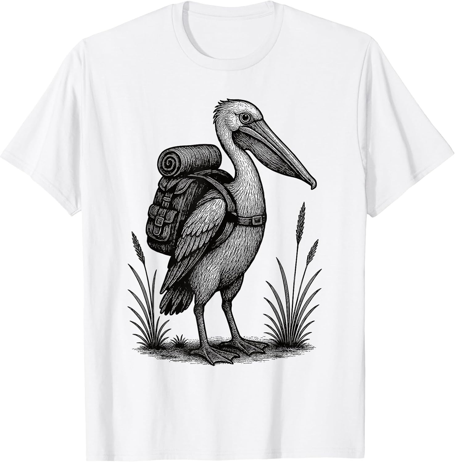 Pelican Hiker Trekking Hike Merch.