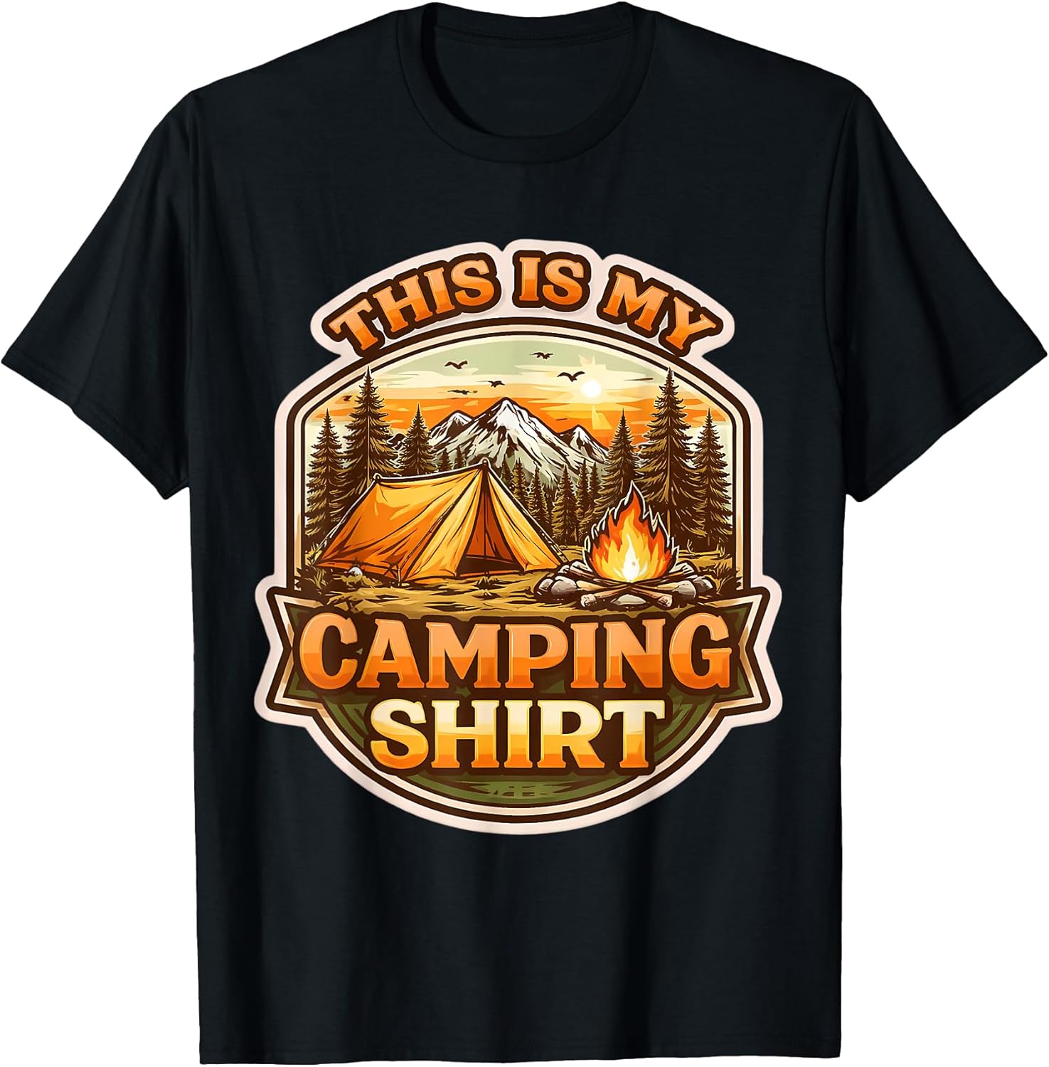 Camper Camp Lover Outdoor This Is My Camping Merch